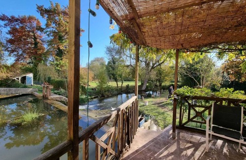 Le Vieil-Bauge Cottage | Wooden Trailers in the "Moulin de Palet"