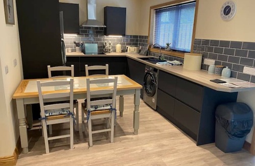 Dumfries Cabin | Woodview lodge with 6 seater private Hottub