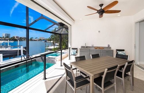 Marco Island House | WOW! Over the TOP VIEWS from NEW 4 bed/4.5 bath two story home w Pool & Spa