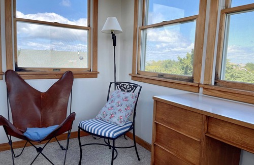 Ocracoke House | Xenia House: Enjoy decks and screened porch overlooking the marsh.