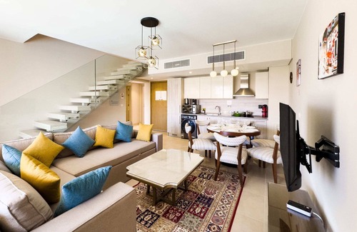 El Gouna Apartment | Xuru Stays I Modish & Magnific 2bdr @ Mangroovy Pool & Beach Access