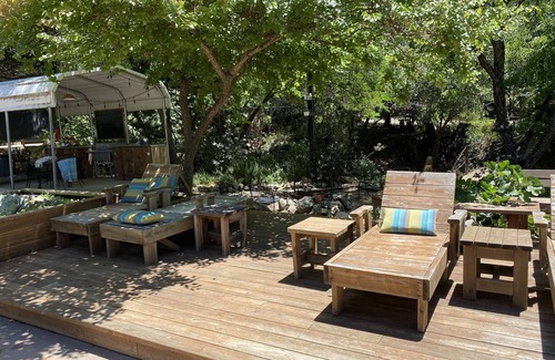 Coulterville House | Yosemite Rustic Retreat with Hot Tub, Pool, Springs, Dogs! 5 acres private~
