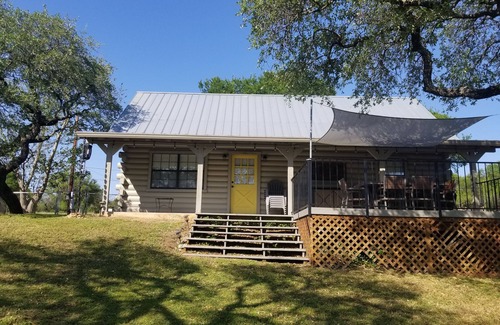 Burnet Cabin | Your Lakefront Escape-The Yellow Door Cabin!
