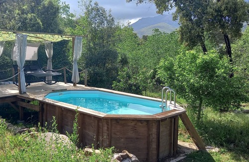Carbuccia Cabin | Yourte Confort au Calme Avec Piscine