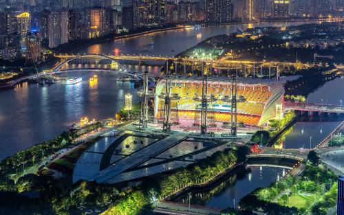 Guangzhou Central Business District Hotel | Yufei high-altitude night view Huge-Screen Audiovisual Hotel - Guangzhou Tower Zhujiang New Town Sports West Road Branch - Canton Fair Exclusive
