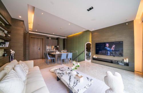 Jing'an Apartment | ZHome-Deplex luxury apartment-Near The Bund