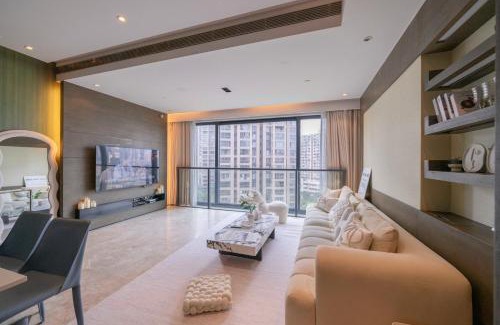Jing'an Apartment | ZHome-Deplex luxury apartment-Near The Bund