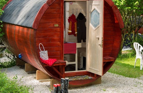 Pleinfeld Cabin | Zirkuswagen - Waldcamping Brombach