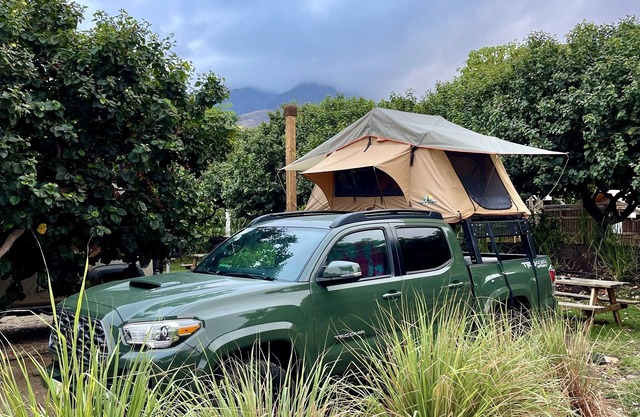 2021 Toyota Tacoma with a Rooftop Tent and all the camping gear!