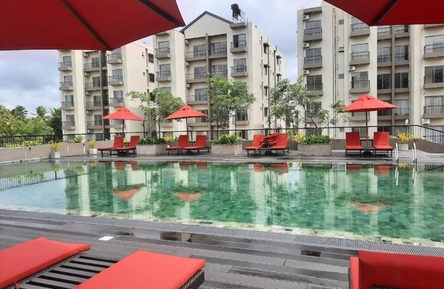 3-bedroom apartment in brilliant Colombo with fitness room, AC, WiFi