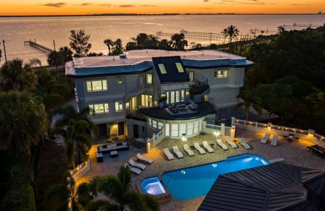 9K SF Waterfront Mansion, Pool, Boat Dock, Theater