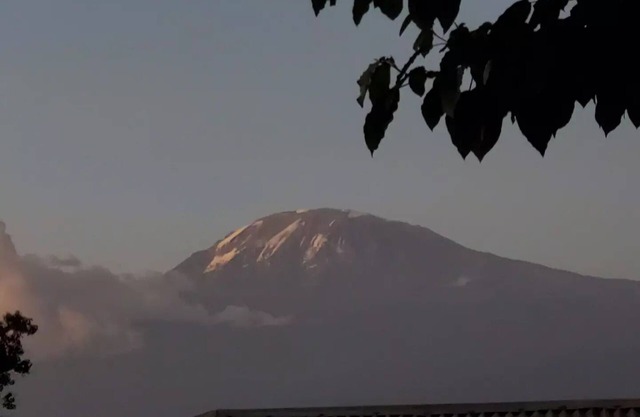 A studio room with the Kilimanjaro Mountain view located close to kcmc in Moshi.