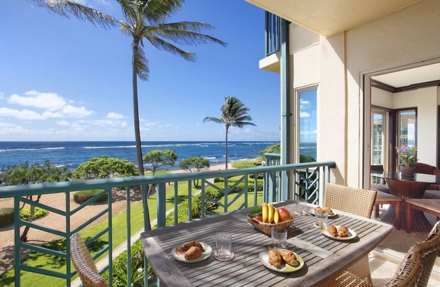 A306 - On the Water! 2 Bedroom Oceanfront Suite with AC Steps to Beach & Pool!