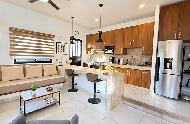 Ajijic Modern 1 Bedroom Guesthouse -Patio - BBQ - Bikes - Gym - Pickleball Court