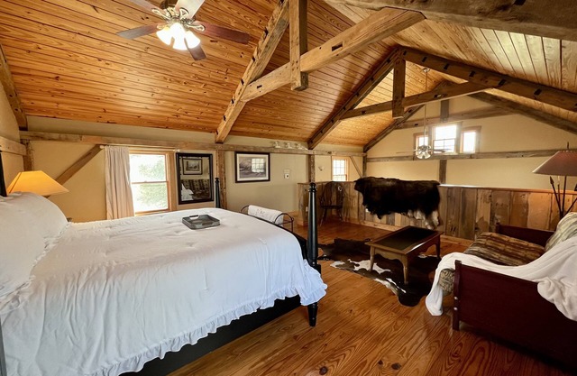 Amish cabin at Wolf Creek Guest Ranch