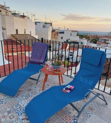 Andalusian House with Sea View in the Old Town