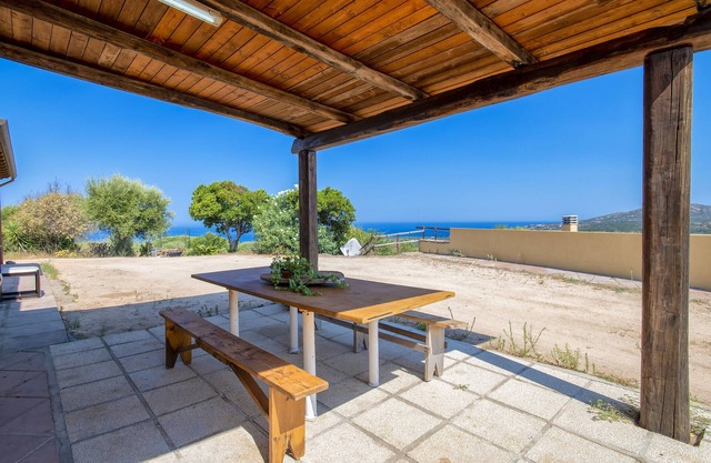 Apartment "Panoramico Isola Rossa" with Sea View, Private Terrace & A/C