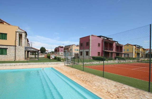 Apartment Tia for 4 persons with shared Tennis court & Pool