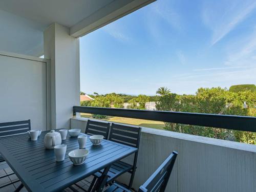 Aperçu mer: Bel appartement avec piscine, tennis et proche plage - FR-1-3-450
