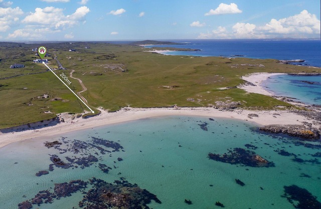 Beach House Mannin offering breathtaking views
