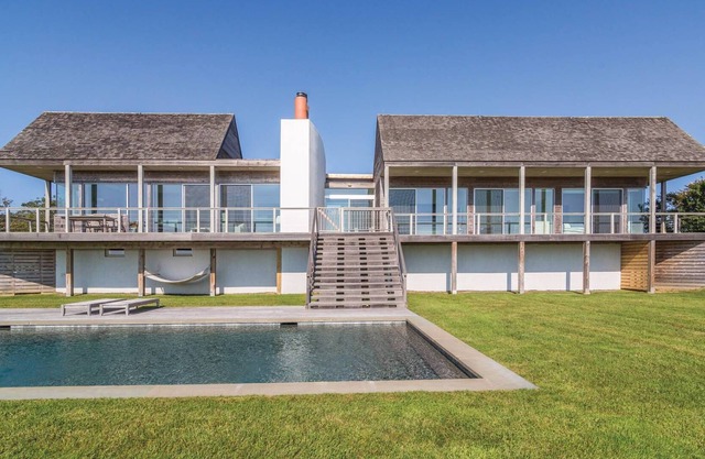 Beautiful house over looking Lake Montauk, the Bay and the Ocean