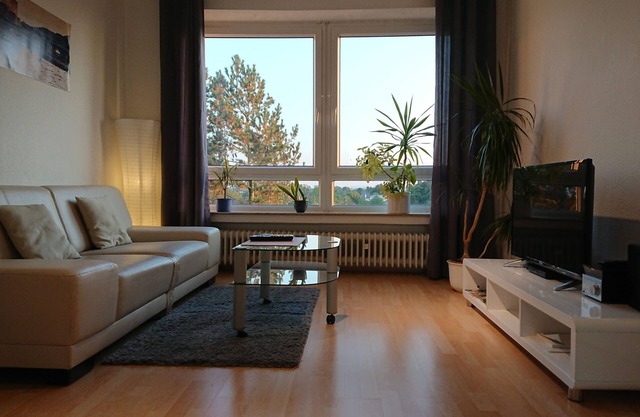 Bright apartment with panoramic views over Hannover and southloggia