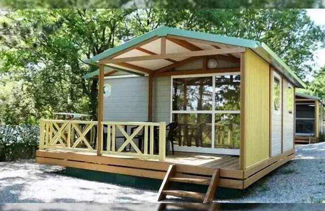 Campsite Tikayan Saint Clair* - Chalet Coba Eco 3 rooms 4 people