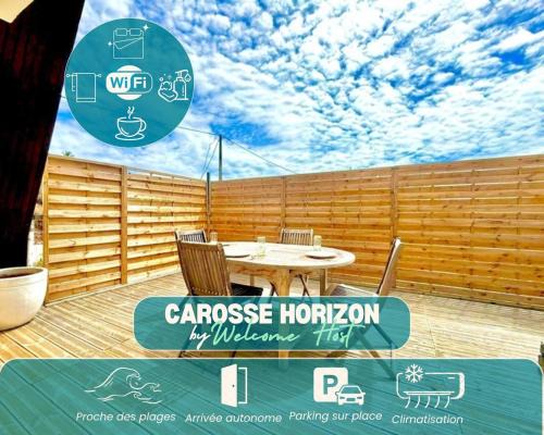 Carosse Horizon, à 5 min des plages et du centre animé