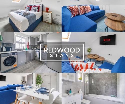 Centrally Located Serviced Apartments in Aldershot Town Centre, Free WiFi By Redwood Stays
