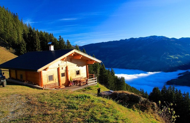 Chalet Nase at 1700m in the Zillertal
