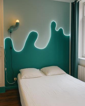 Chambre privée "turquoise" - Maison partagée