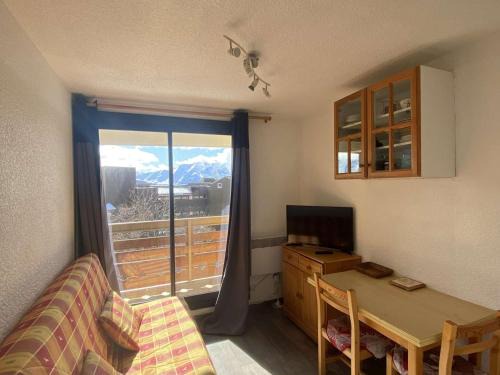 Charmant studio 4 pers, balcon sud, quartier Éclose, proche commerces et Alpe Express, animaux admis - FR-1-405-356