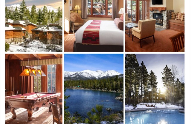 Charming 2-bedroom mountain resort with private balcony. Sleeps 6.