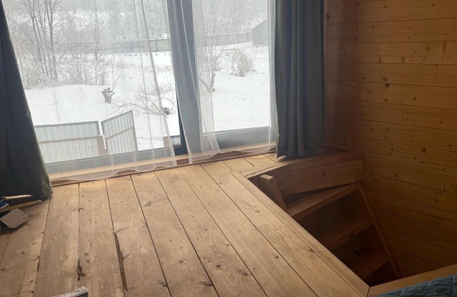 Charming 2-bedroom chalet with AC, WiFi in gorgeous Almaty with Mountain View
