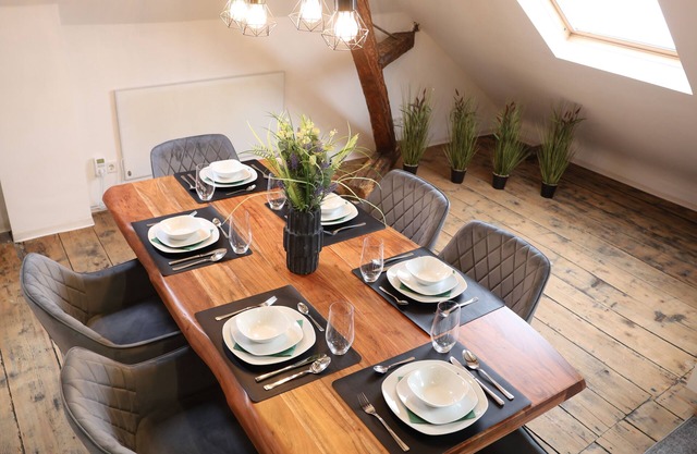 Charming half-timbered apartment with modern comfort, 110 sqm