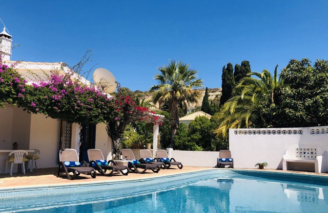 Charming Villa with Heated Pool & Large Garden near Sandy Beach, Hiking and Golf