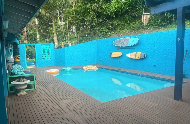 Covert Lodge Northside Getaway with pool and view in Beautiful St. Thomas