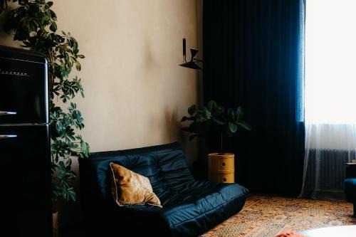 Dark & Moody Mid Century Apartment