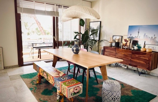 Design 110m² 2BR, Terrace & Parking, Near Center