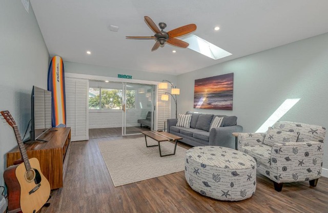 Dog Friendly Home wPrivate Fenced Yard, Garage & Fire Pit! STEPS to the Beach!