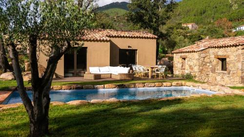 Domaine de Gialla Bergerie I Pini, 2 pers, piscine chauffée, 10 mn plage