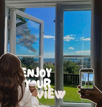 Enjoy comfort and the view 2,5 km away from Color Line
