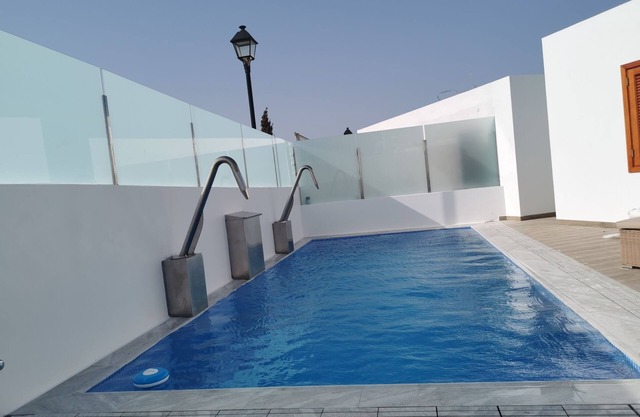 Fabulous two bedroom villa with terraces, heated pool and jacuzzi.
