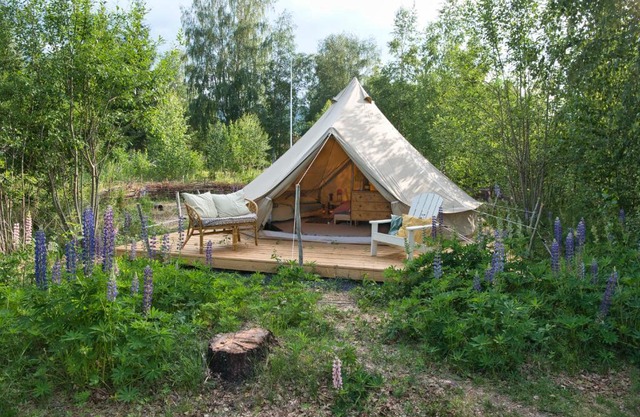 Fristad Glamping Tent Vitsand