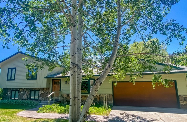 Fun, dog-friendly getaway with enclosed backyard & mountain views
