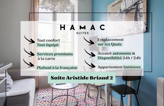 Hamac suites - Aristide II near Tête d'Or -2people