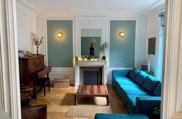 Haussmann family haven between Park Buttes Chaumont & Canal Ourcq/Paris Plage