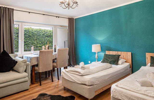 Holiday Apartment 'Vauban Freiburg' with Private Terrace, Balcony and Wi-Fi