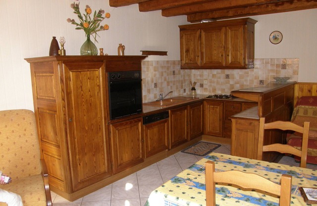 House on the banks of the Tarn at Ste Enimie in the Gorges du Tarn