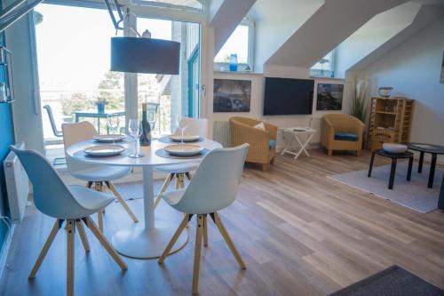 Inselblume 78 - Ferienwohnung mit Strandkorb in Burgtiefe